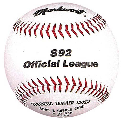 9" Good Practice Baseballs from Markwort - (One Dozen)