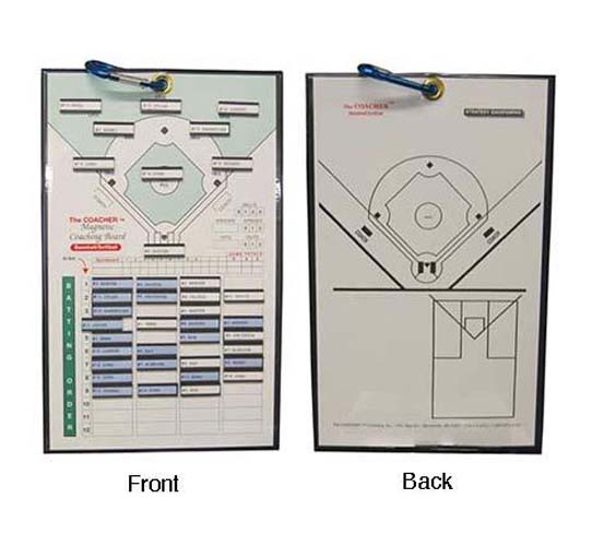 Frame-less Coacher&#153; Magnetic Board (Baseball)