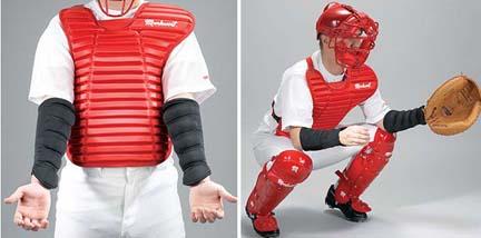 Adult Catcher’s Protective Inner Forearm Sleeves - 1 Pair