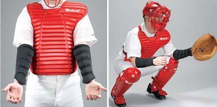 Adult Catcherâ€™s Protective Inner Forearm Sleeves - 1 Pair