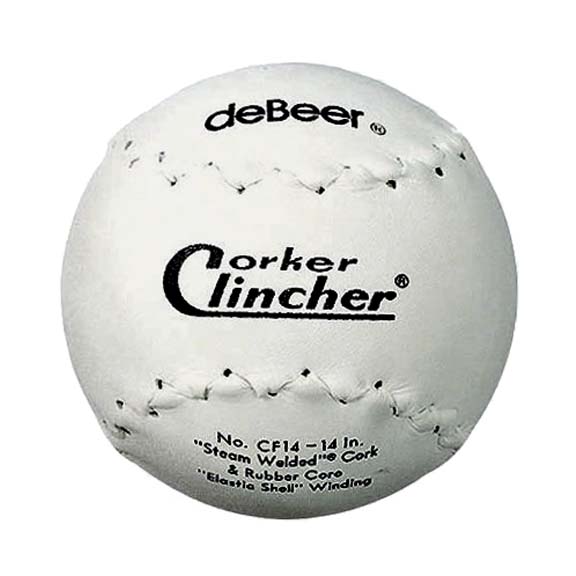 14 inch Corker Clincher Softball from deBeer