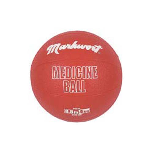 Rubber Medicine Training Ball from Markwort - 8.8 lbs/4 kg