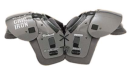Markwort Grid Iron Series Youth Football Shoulder Pads - (Large)