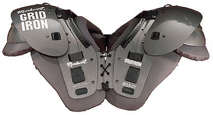 Markwort Grid Iron Series Adult Football Shoulder Pads - (Small)