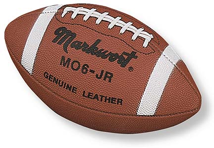 Junior Size Top Quality Leather Football from Markwort