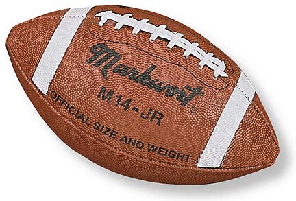 Junior Size Synthetic Leather Football from Markwort