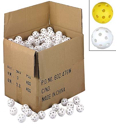 Golf Ball Size Plastic Balls from Markwort - 500 Count