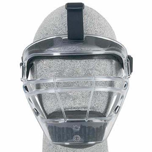 Medium Sports Safety Mask (Clear / Royal Blue) from Game Face&reg;