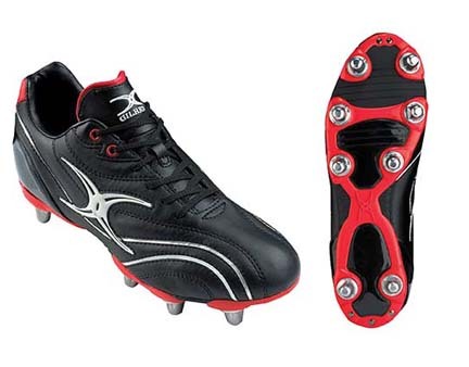 Gilbert Sidestep Zenon Lo Cut Rugby Boots / Shoes - 1 Pair