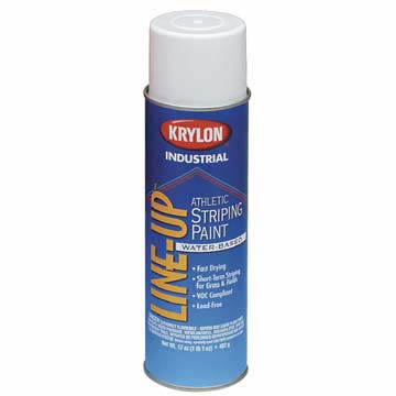 20 oz. Athletic White Line Paint from Krylon (White) - 1 Case