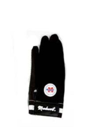 Youth Baseball Batter's Gloves from Markwort - One Pair (Black with Black Palm Youth Large)