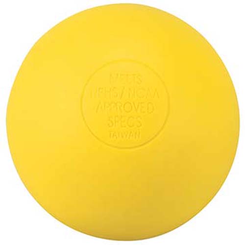 Markwort Yellow Lacrosse Balls - 1 Dozen