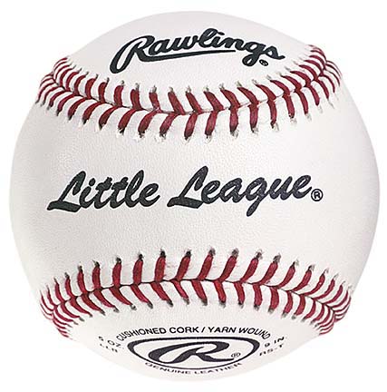 Little League Raised Seam Baseballs For Game Play from Rawlings - (One Dozen)