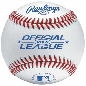Official League Raised Seam Baseballs from Rawlings - (One Dozen)