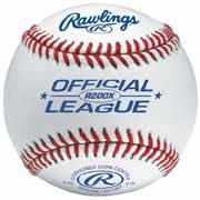 ROLB1 X-Grade Official League Practice Baseballs from Rawlings - One Dozen