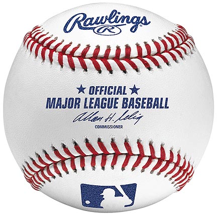Official Major League Leather Game Baseballs from Rawlings - (One Dozen)