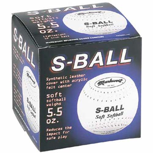 11" Soft and Light Softballs From Markwort - (One Dozen)