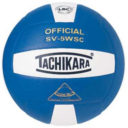 Tachikara NFHS Sensi-Tec Micro-Fiber Composite Leather Indoor Volleyball (SV5-WSC)
