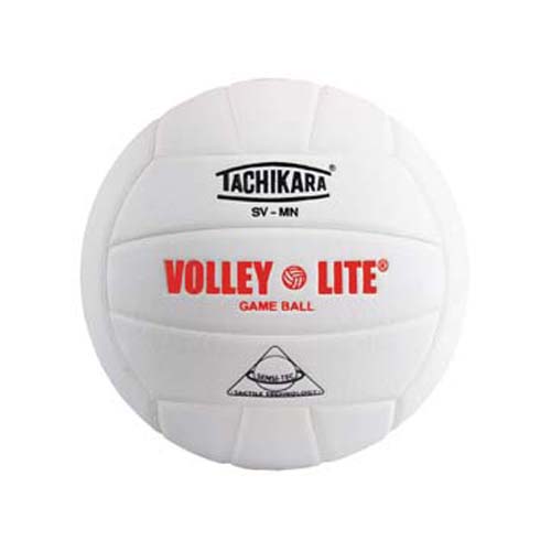 Tachikara "Volley-Lite" Sensi-Tec Composite Leather Volleyball (White)