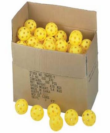 11" Harder / Firmer Plastic Balls from Markwort - Set of 100