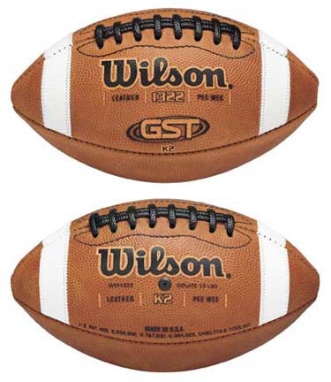 Wilson GST&#153; Pee Wee Football (863 Premium Leather)