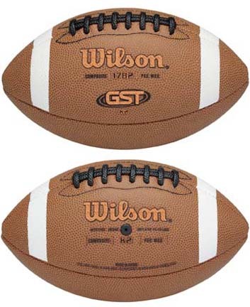 GST Composite K2 Pee Wee Football from Wilson