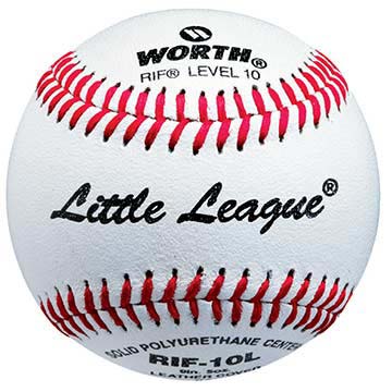 UPC 043365000704 product image for Reduced Injury Factor Little League Level 10 Leather Game Baseballs from Worth - | upcitemdb.com