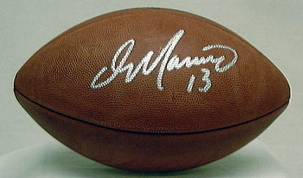 Dan Marino, Autographed Official Wilson NFL Game Football 