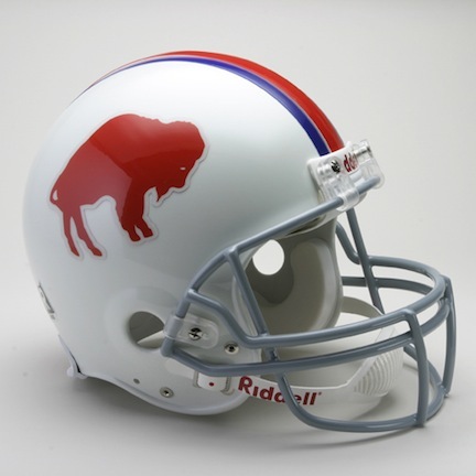 Buffalo Bills (1965-1973) Riddell Full Size "Old Style Throwback" Football Helmet