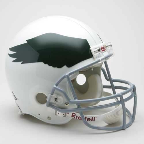 Philadelphia Eagles (1969-1973) Riddell Full Size "Old Style Throwback" Authentic Football Helmet