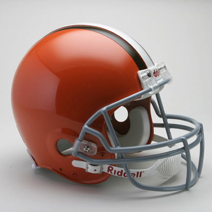 Cleveland Browns (1962-1974) Riddell Full Size "Old Style Throwback" Football Helmet