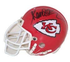 Marcus Allen, Kansas City Chiefs Autographed Riddell Authentic Mini Football Helmet 