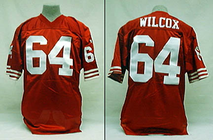 Dave Wilcox, San Francisco 49ers  Authentic NFL Throwback Football Jersey 