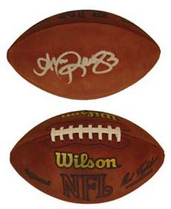 Andre Reed Autographed Official Wilson NFL Game Football