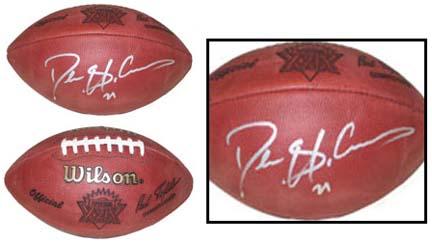 Deion Sanders Autographed Official Wilson Super Bowl XXIX Game Football