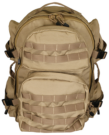 Tan Tactical Back Pack
