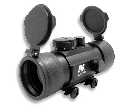1x45 T-Style Red Dot Rifle Sight with Weaver Base