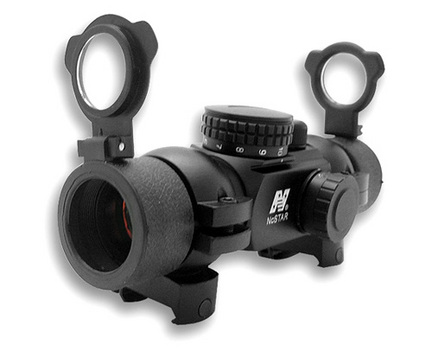 1x30 T-Style Red Dot Rifle Sight with 4 Different Reticals and Weaver Rings