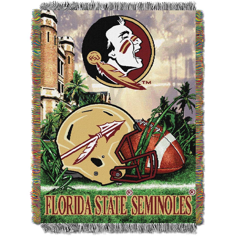 Florida State Seminoles "Home Field Advantage" 48" x 60" Throw Blanket