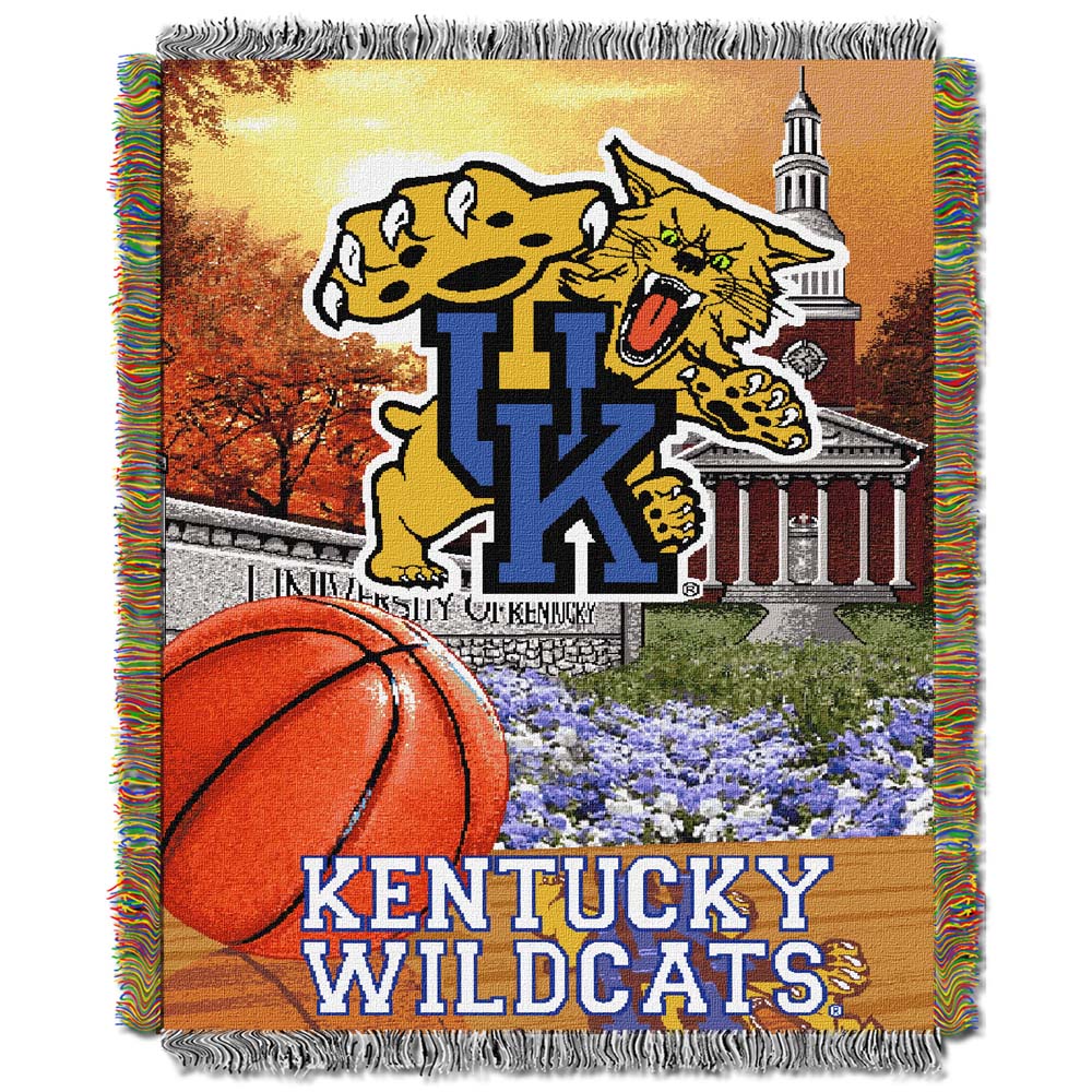 Kentucky Wildcats "Home Field Advantage" 48" x 60" Throw Blanket