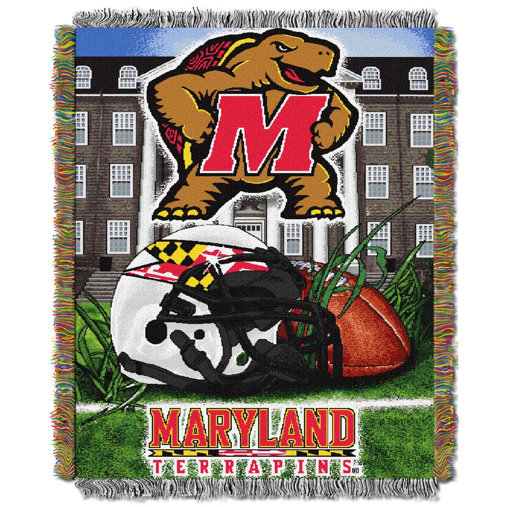 Maryland Terrapins "Home Field Advantage" 48" x 60" Throw Blanket