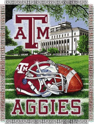Texas A & M Aggies "Home Field Advantage" 48" x 60" Throw Blanket
