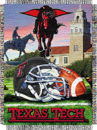 Texas Tech Red Raiders "Home Field Advantage" 48" x 60" Throw Blanket