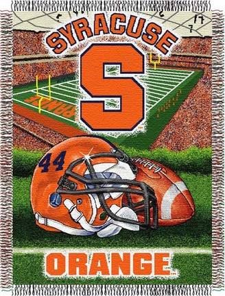 Syracuse Orangemen "Home Field Advantage" 48" x 60" Throw Blanket