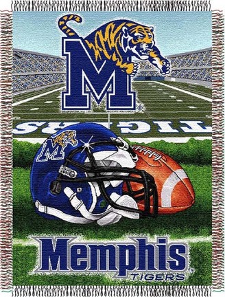 Memphis Tigers "Home Field Advantage" 48" x 60" Tapestry Throw Blanket