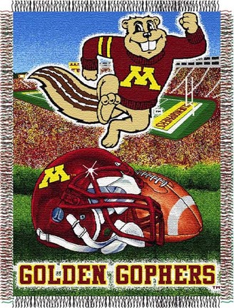 Minnesota Golden Gophers "Home Field Advantage" 48" x 60" Throw Blanket