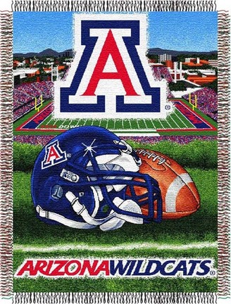 Arizona Wildcats "Home Field Advantage" 48" x 60" Tapestry Throw Blanket