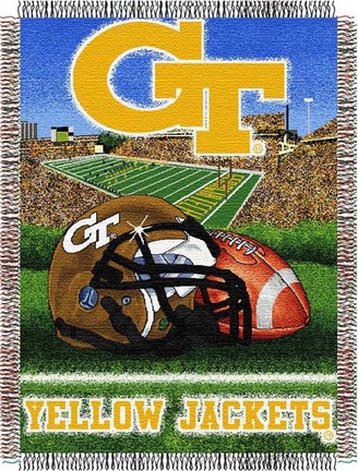 Georgia Tech Yellow Jackets "Home Field Advantage” 48” x  60” Tapestry Throw Blanket