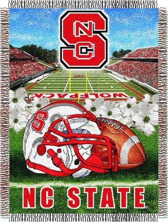 North Carolina State Wolfpack "Home Field Advantage" 48" x 60" Throw Blanket