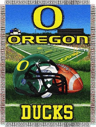 Oregon Ducks "Home Field Advantage" 48" x 60" Throw Blanket